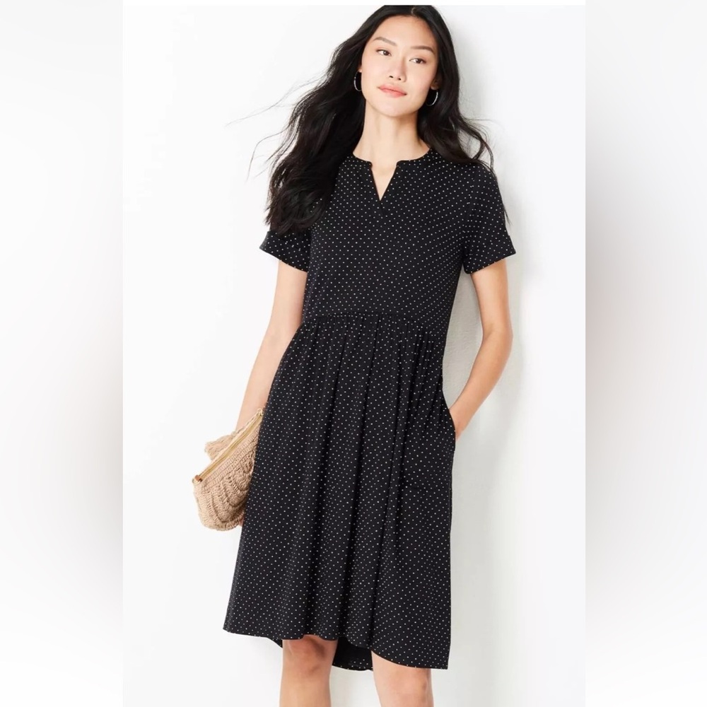 J.Jill knit A‎ line dress. Worn once. 129 retail